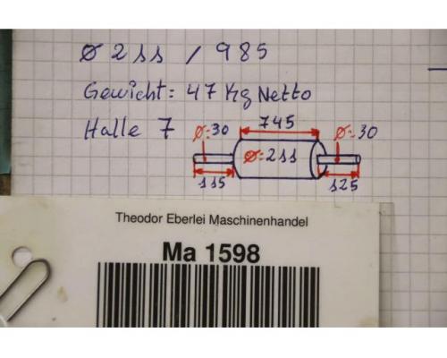 Transportrolle von unbekannt – Ø 211 x 745 mm - Bild 7