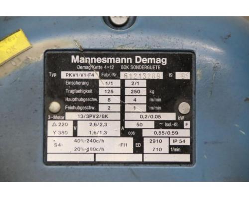Kettenzug 125/250 kg von Demag – PKV1-V1-F4 - Bild 4