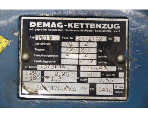 Kettenzug 125/250 kg von Demag – PK1N - Bild 4