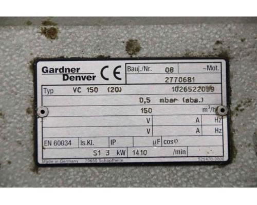 Vakuumpumpe 150 m³/h von Gardner Denver – VC 150 (20) - Bild 5