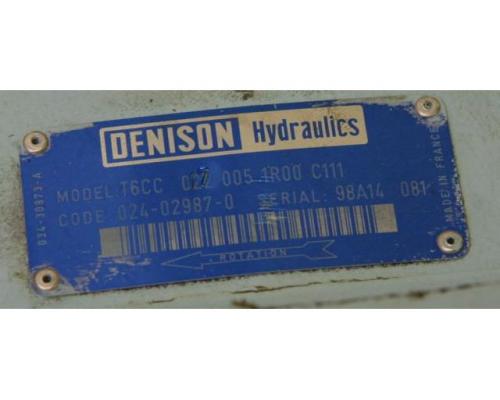 Hydraulikpumpe von Denison – T6CC 017 005 1R00 C111 - Bild 3