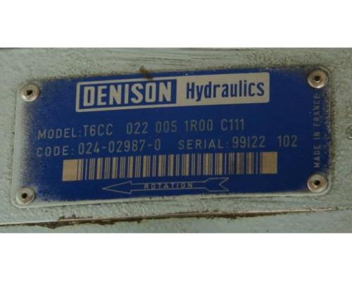 Hydraulikpumpe von DENISON – T6CC 022 005 1R00 C111 - Bild 6