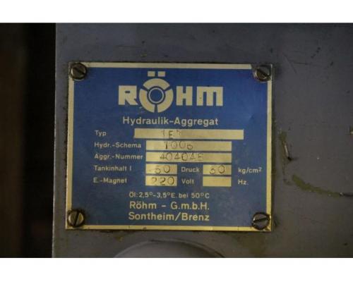 Hydraulikaggregat für Kraftspannfutter von Röhm – 1E1 - Bild 6