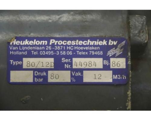 Vakuumpumpe 12 m³/h von Heukelom – 80/12D - Bild 5