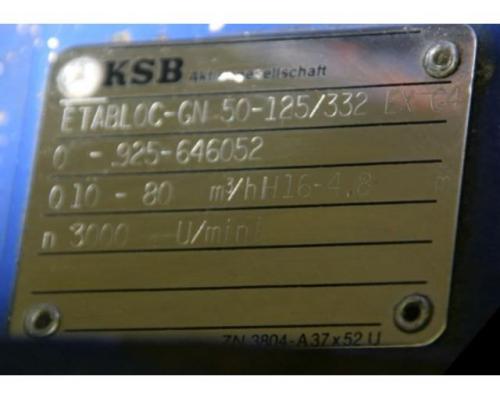 Kreiselpumpe von KSB – ETABLOC-GN50-125/332 EX - Bild 5