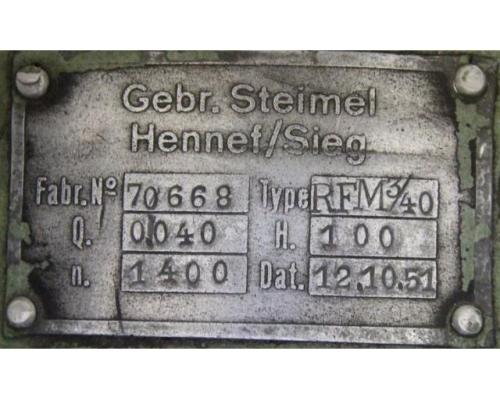 Kühlwasserpumpe von Steimel – RFM3/40 - Bild 4