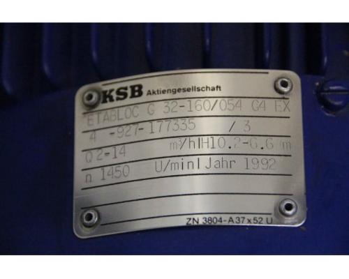 Kreiselpumpe von KSB – ETABLOC G 32-160/054 EX - Bild 5