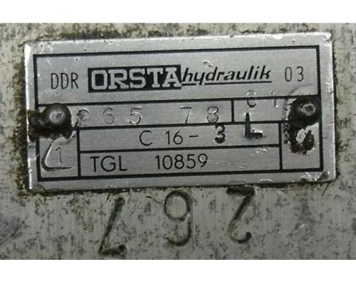 Doppelte Hydraulikpumpe von Orsta – C16-3L TGL10859 - Bild 4