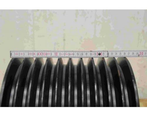 Keilriemenscheibe 10-rillig von Guss – SPC 320-10 (22 mm) - Bild 5