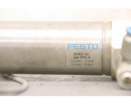 Pneumatikzylinder mit Näherungsschalter von Festo – DSNU-32-180-PPS-A - Bild 4