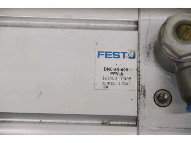 Pneumatikzylinder von Festo – DNC-63-600-PPV-A - 4