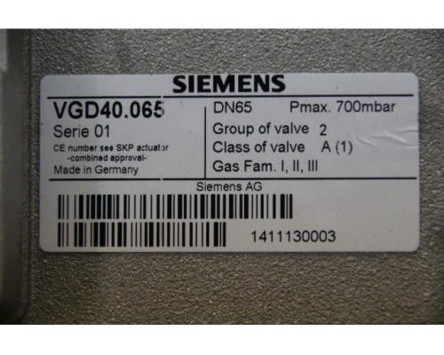 Gasdoppelventil von Siemens – VGD40.065 - Bild 4