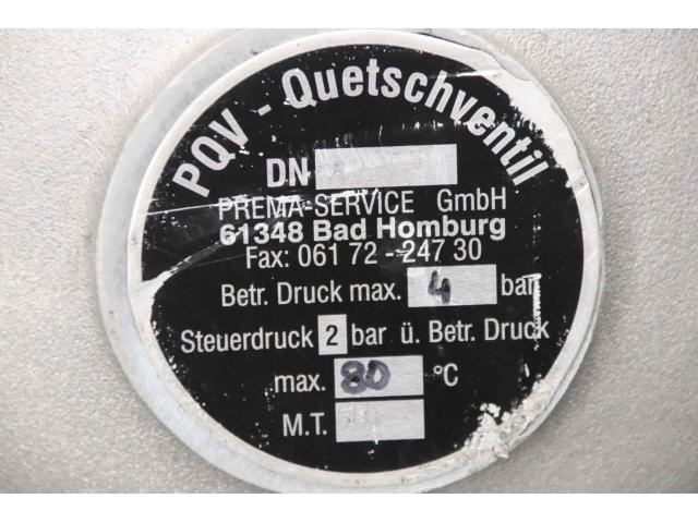 Quetschventil pneumatisch von Prema-Service – PQV DN125 - 4