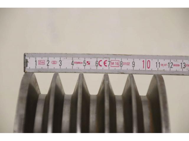 Keilriemenscheibe 5-rillig von Guss – SPB 250-5 (17 mm) - 5