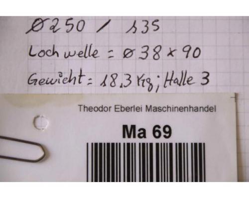 Keilriemenscheibe 5-rillig von Guss – SPB 250-5 (17 mm) - Bild 9