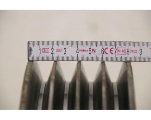 Keilriemenscheibe 4-rillig von Guss – SPB 290-4 (17 mm) - Bild 5