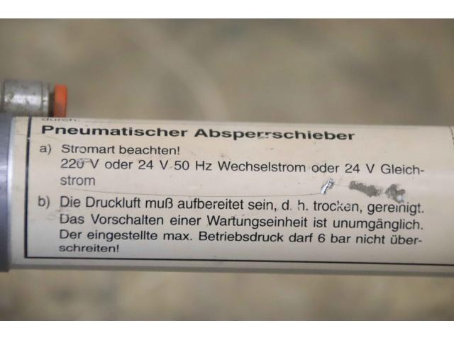 Absperrschieber pneumatisch von Schuko – Ø 180 mm - 8