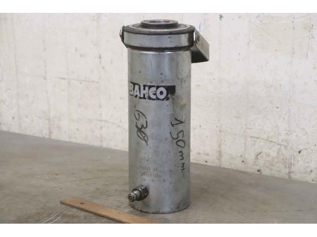 Kurzhub-Schwerlastzylinder 30 t Hub 150 mm von Bahco – CHB 30-150 800 bar - 1