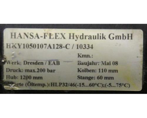 Hydraulikzylinder Hub 1200 mm von Hansa Flex – HKY1050107A128-C - Bild 4