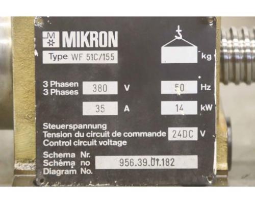 Kugelumlaufspindel von Mikron – WF 51C/155 540 mm - Bild 12