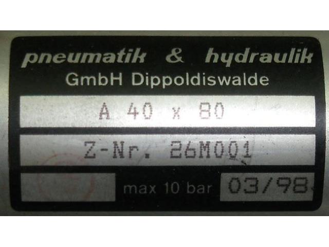 Pneumatikzylinder von Pneumatik – 40 X 80 - 3