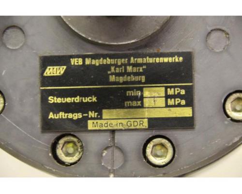 Absperrschieber mit Ventilantrieb pneumatisch von VEB MAW – NW40/32 ND 40 LDA 309-1 - Bild 8