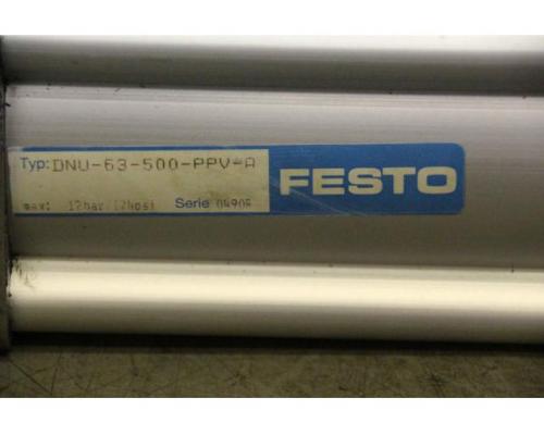Pneumatikzylinder von Festo – DNU-63-500-PPV-A - Bild 4