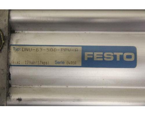 Pneumatikzylinder von Festo – DNU-63-500-PPV-A - Bild 8