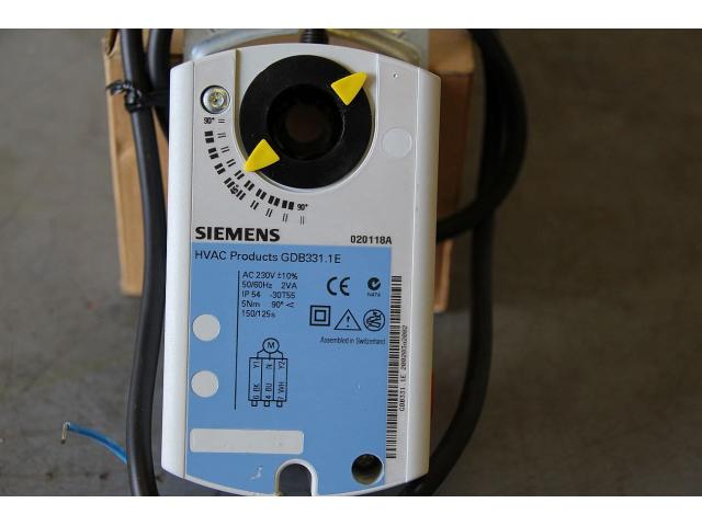 Drehantrieb für Luftklappen von Siemens – GDB331.1E - 4