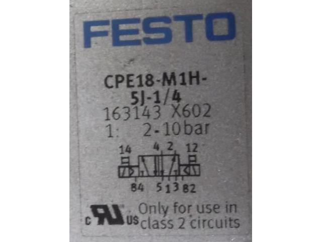 Magnetventil von Festo – CPE18-M1H-5J-1/4 - 5