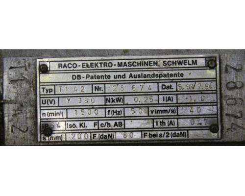 Elektrohubzylinder von RACO – T1 A2 - Bild 4