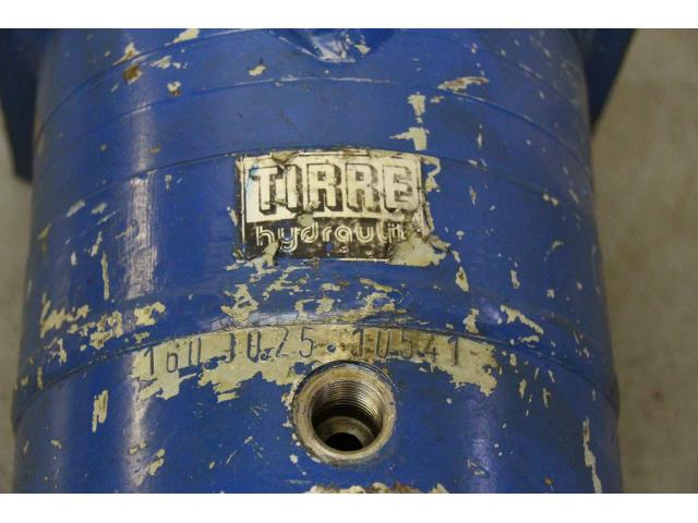 Kurzhub-Schwerlastzylinder von Tirre – Hub 25 mm 160.90.25.10541 - 5