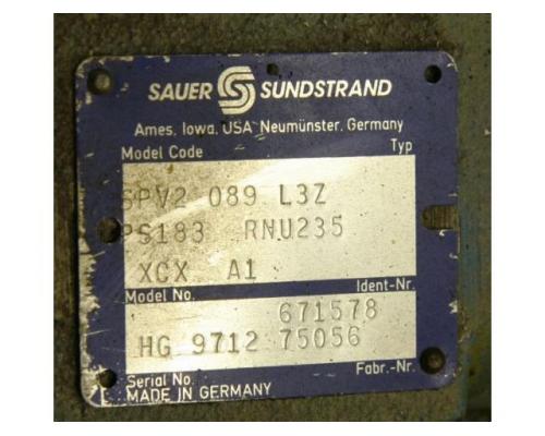 Hydraulikpumpe von Sauer Sundstrand – SPV2 089 L3Z - Bild 3