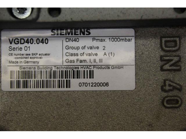 Gasdoppelventil von Siemens – VGD40.040 - 4