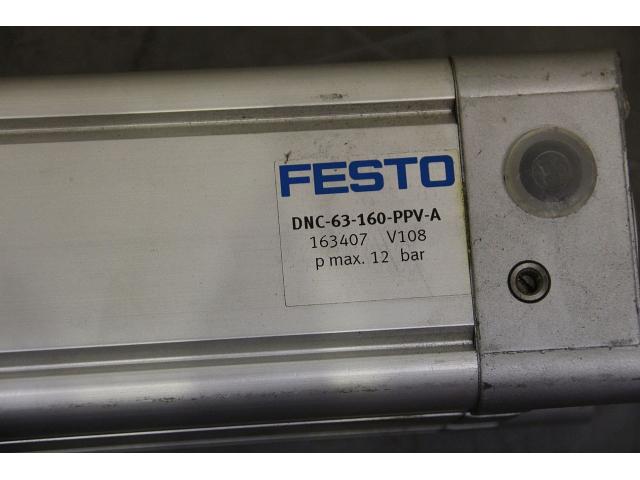 Pneumatikzylinder von Festo – DNC-63-160-PPV-A - 4
