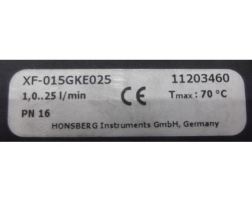 Durchflußmesser von Honsberg – XF-015GKE025 - Bild 5