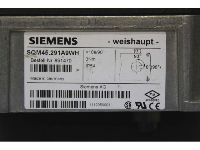 Luftklappen Stellantrieb von Siemens – SQM45.291A9WH - 4