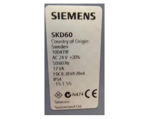Stellantrieb für Ventile, elektrohydraulisch von Siemens – SKD60 - Bild 5