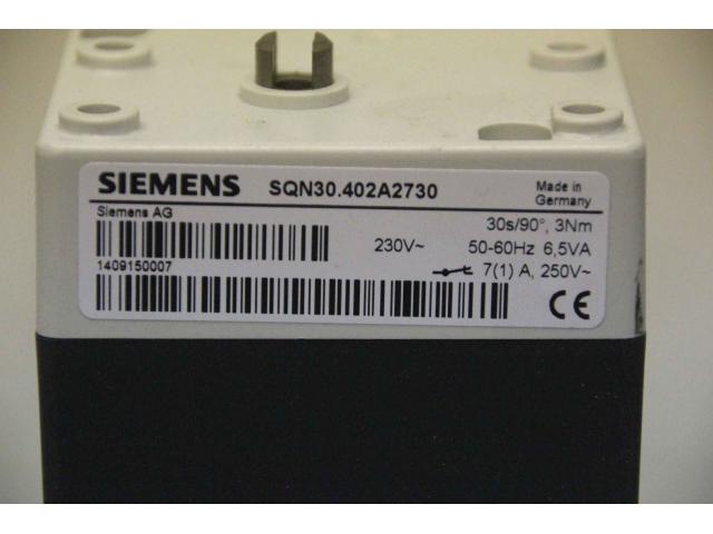 Stellantrieb von Siemens – SQN30.402A2730 - 4