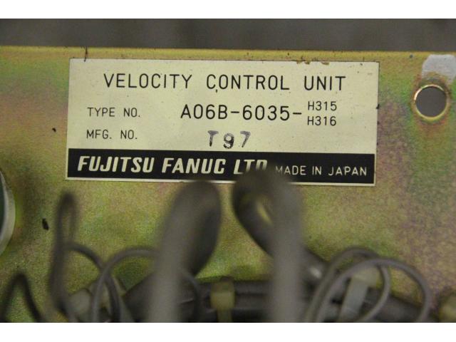 Servo Controller von Fanuc Matsuura – A06B-6035- H315 H316 - 4