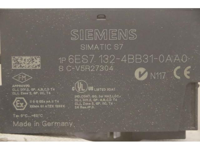 Elektronikmodule ET 200S von Siemens – 6ES7 132-4BB31-OAAO - 4