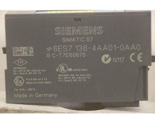 Elektronikmodul ET 200S von Siemens – 6ES7 138-4AAO1-OAAO - Bild 4