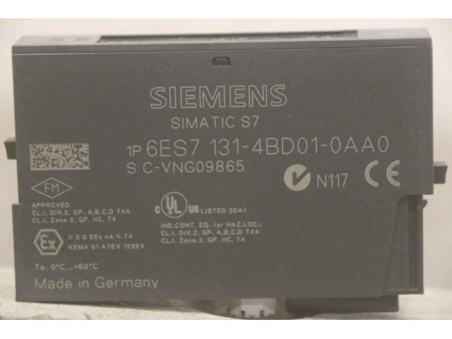 Elektronikmodule ET 200S 4 Stück von Siemens – 6ES7 131-4BDO1-OAAO - 4