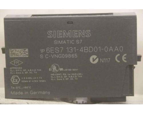 Elektronikmodule ET 200S 4 Stück von Siemens – 6ES7 131-4BDO1-OAAO - Bild 4