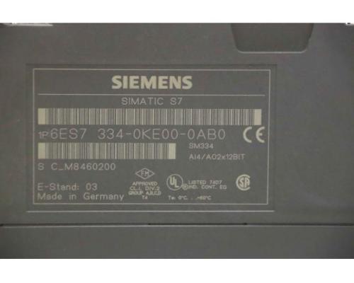 Analogbaugruppe von Siemens – 6ES7 334-OKEOO-OABO - Bild 4