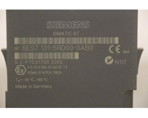 Eingangsmodul von Siemens – 6ES7 131-5RDOO-OABO - Bild 4
