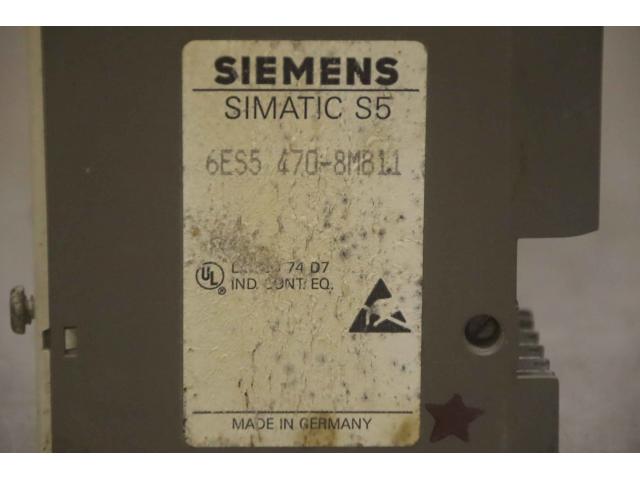 Analogausgabe von Siemens – 6ES5 470-8MB11 - 4