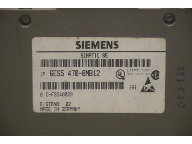 Analogausgabe von Siemens – 6ES5 470-8MB12 - 4