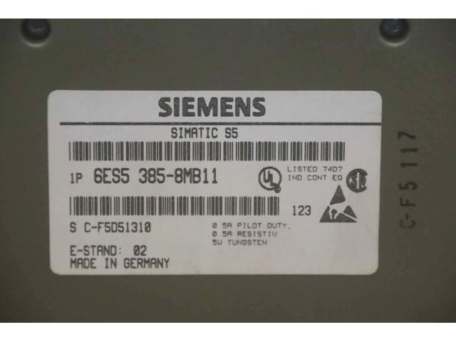 High Speed Counter 25/500 kHz von Siemens – 6ES5 385-8MB11 - 4