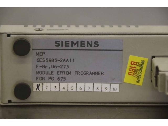 Module Eprom Programmer von Siemens – 6ES5985-2AA11 - 5